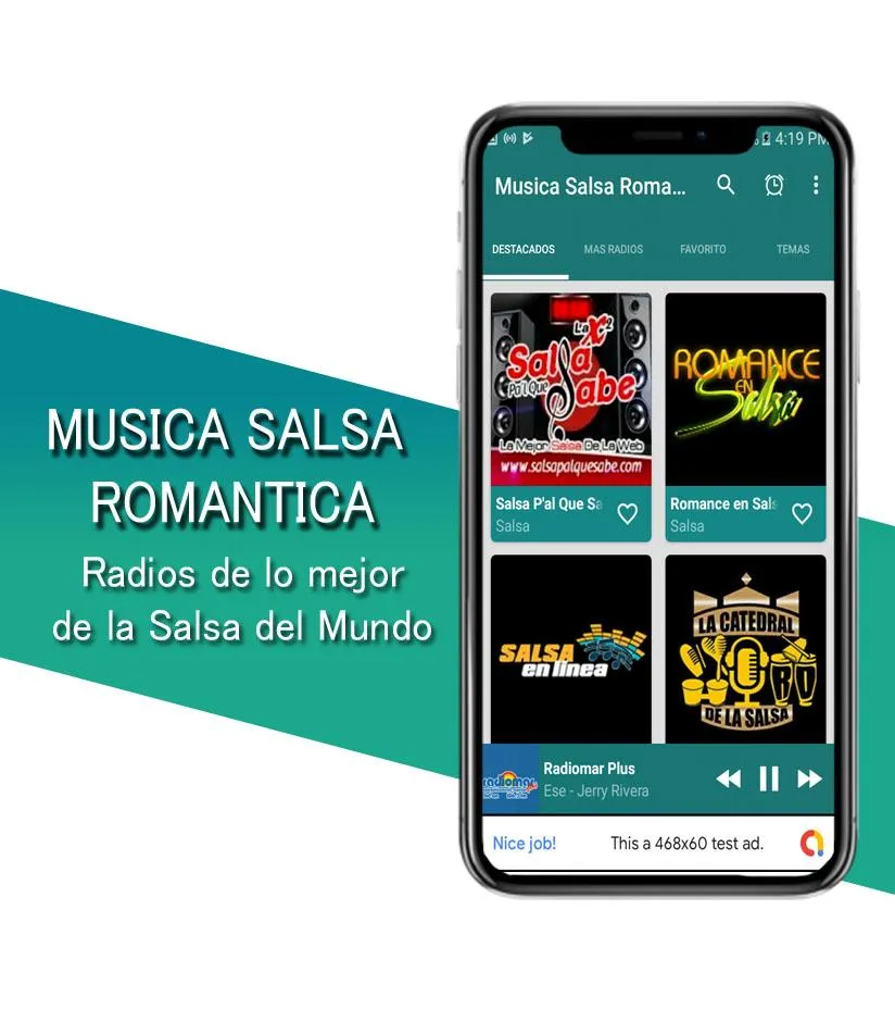 Musica Salsa Romantica | Indus Appstore | Screenshot