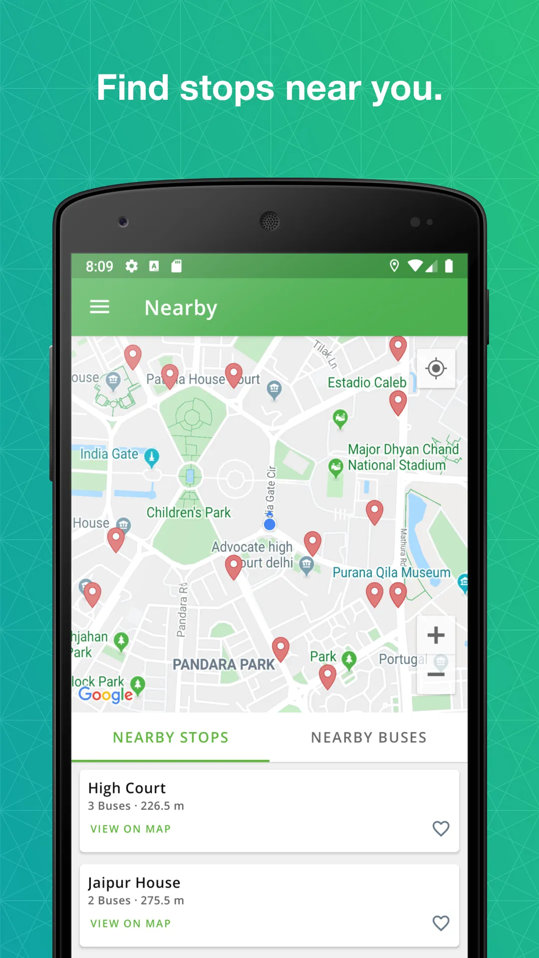 DTC Bus Routes | Indus Appstore | Screenshot