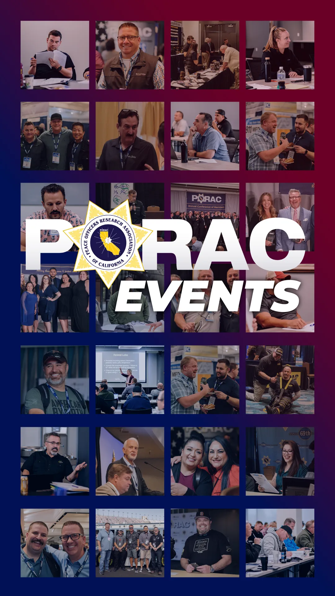 PORAC Events | Indus Appstore | Screenshot