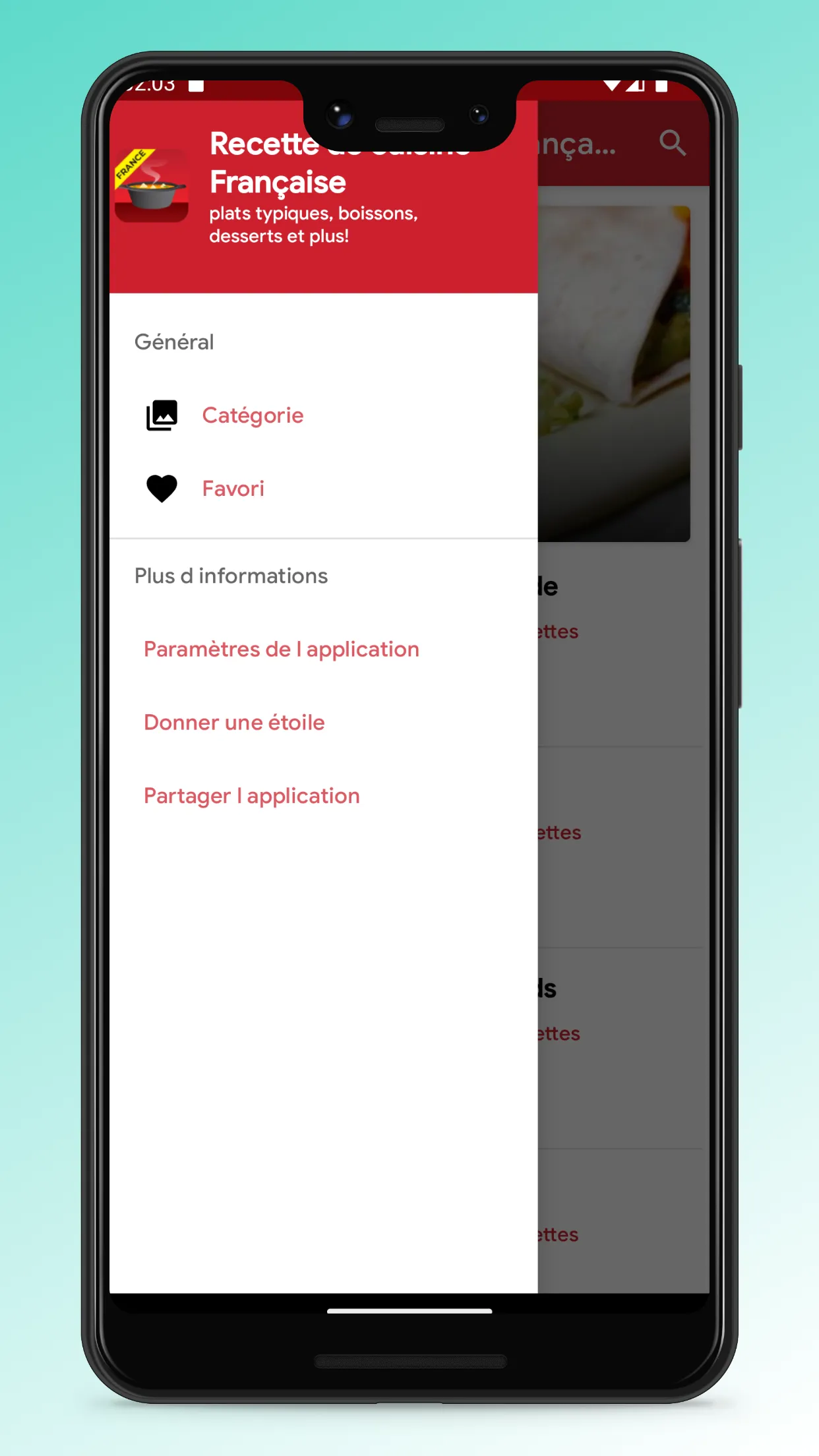 French Cuisine Recipes & Food | Indus Appstore | Screenshot