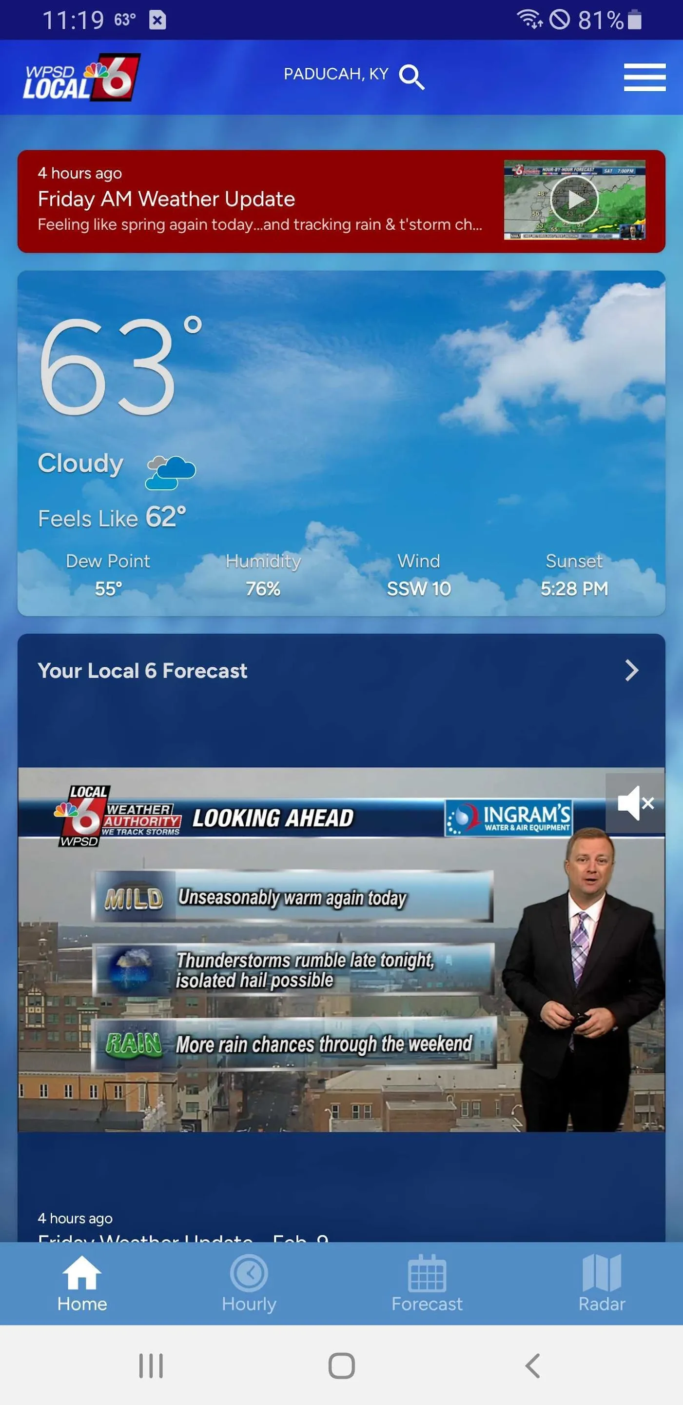 WPSD Radar | Indus Appstore | Screenshot