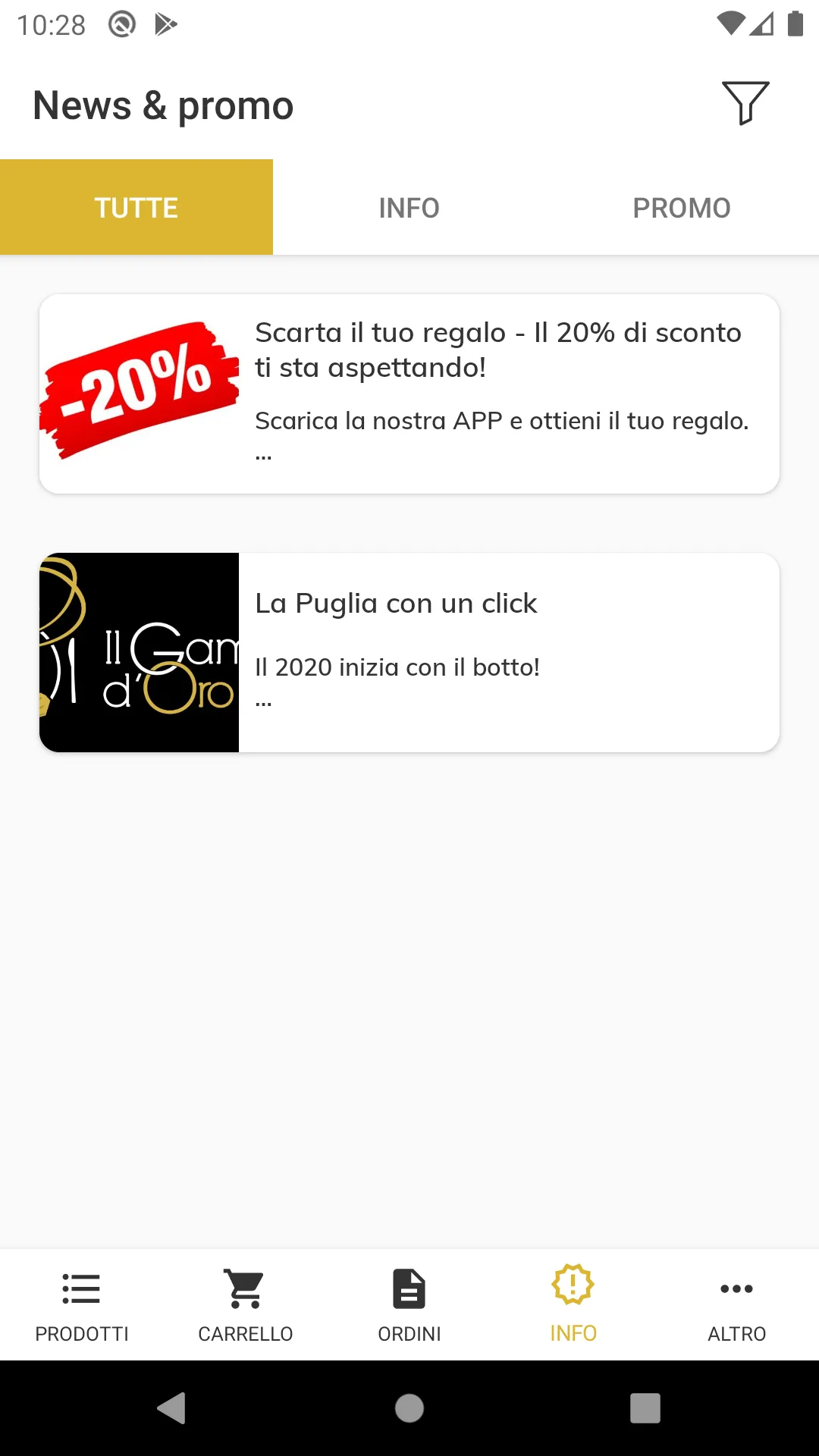 Il Gambero d'Oro | Indus Appstore | Screenshot