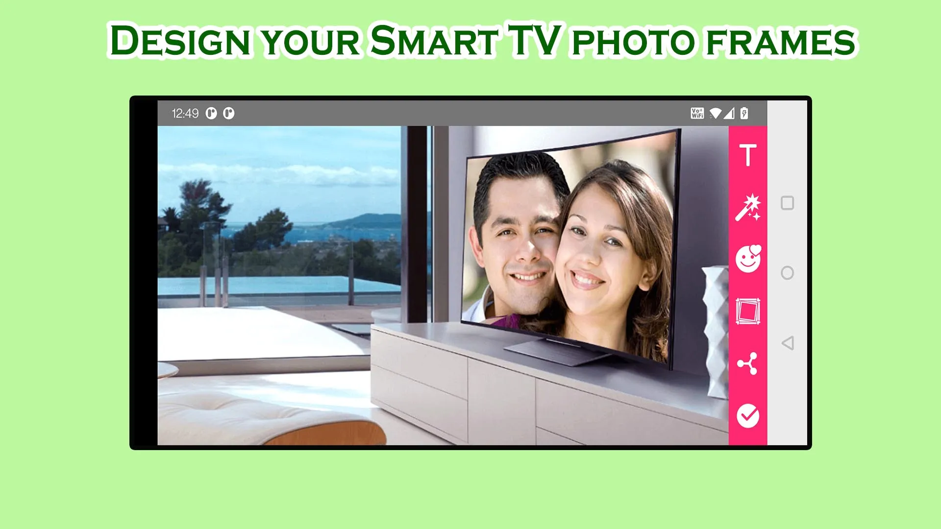 Smart TV Photo Frames : LED TV | Indus Appstore | Screenshot