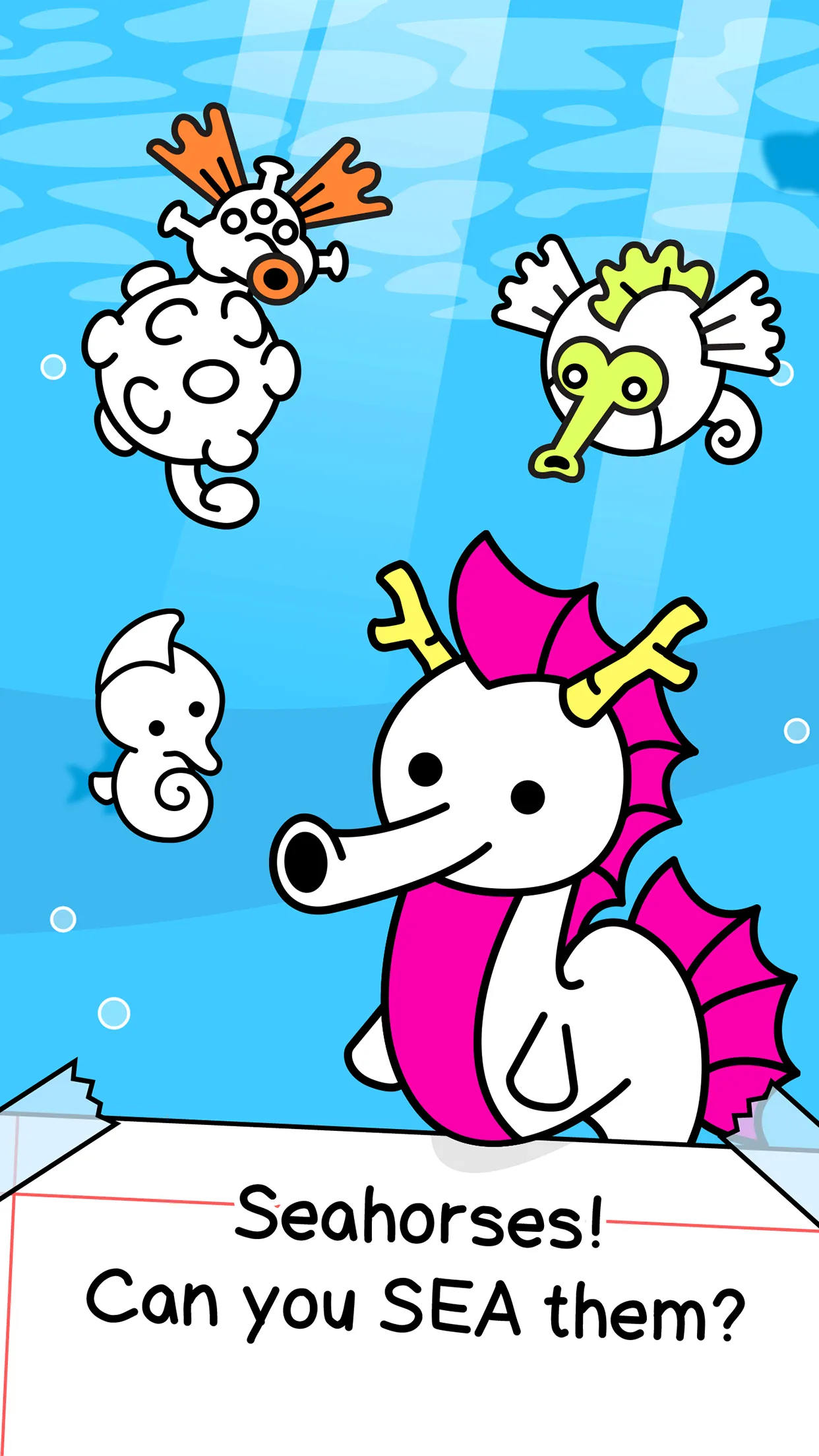 Seahorse Evolution: Sea Mutant | Indus Appstore | Screenshot