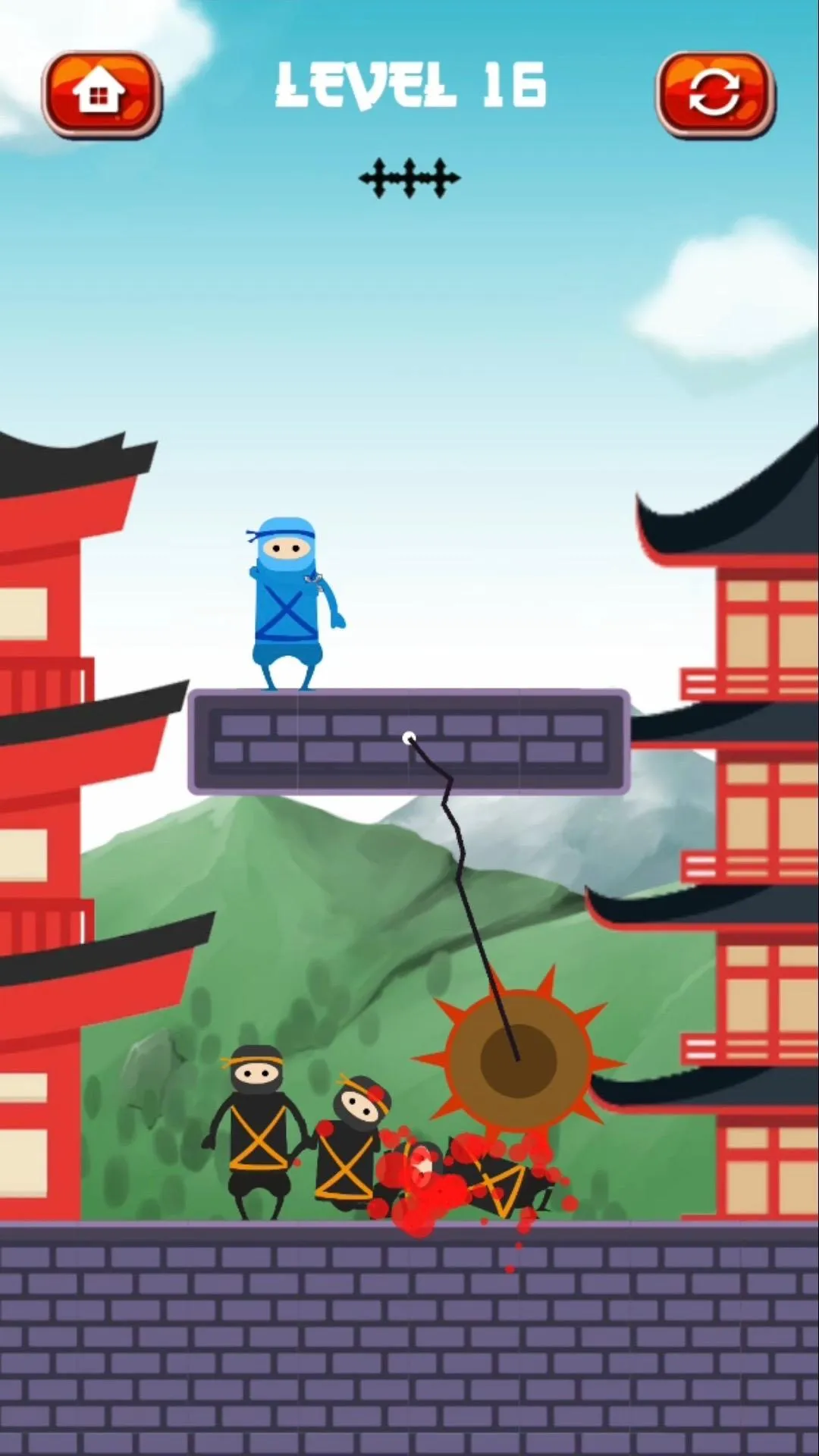 Mr. Ninja Star | Indus Appstore | Screenshot