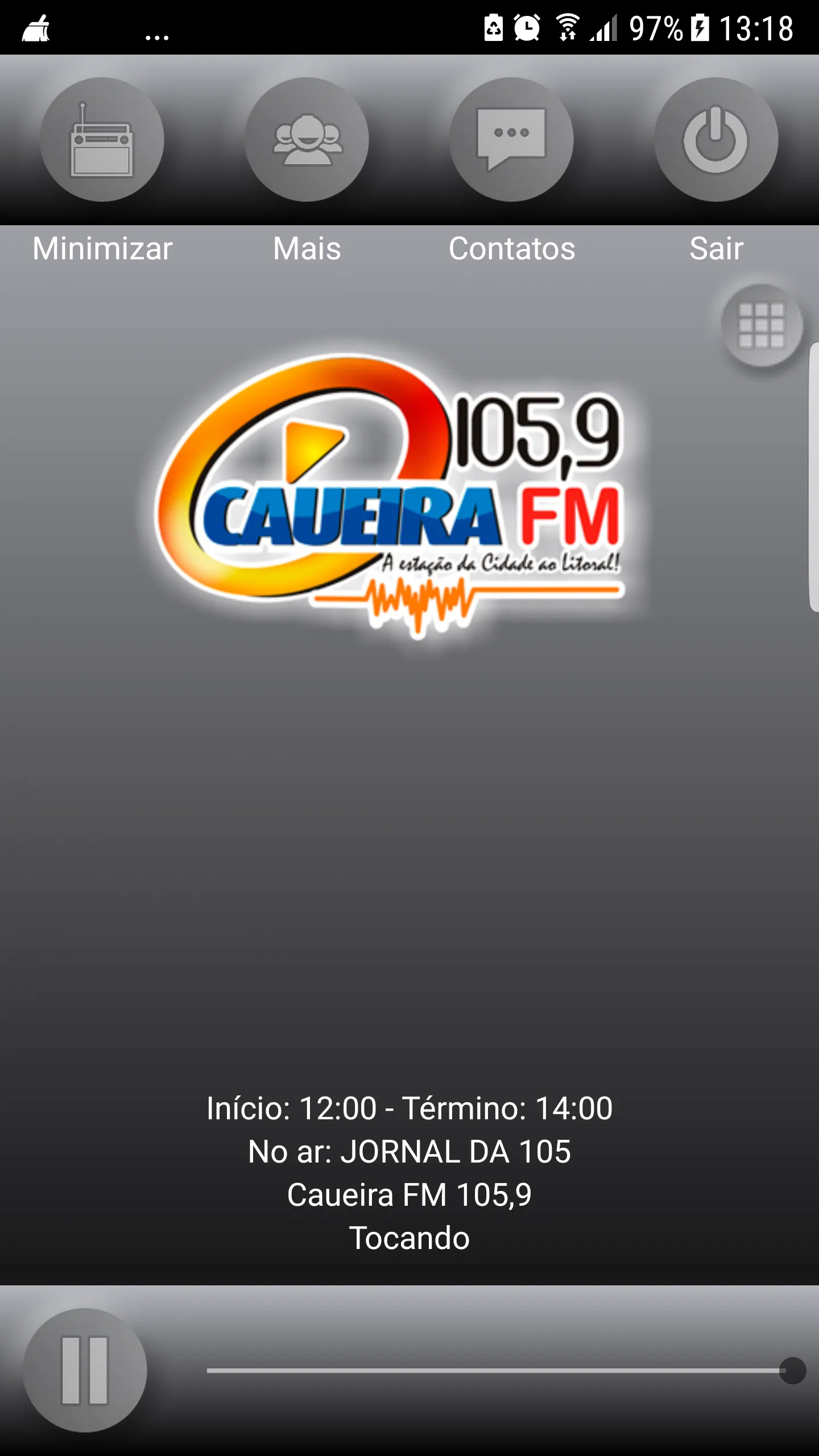 Caueira FM 105,9 | Indus Appstore | Screenshot