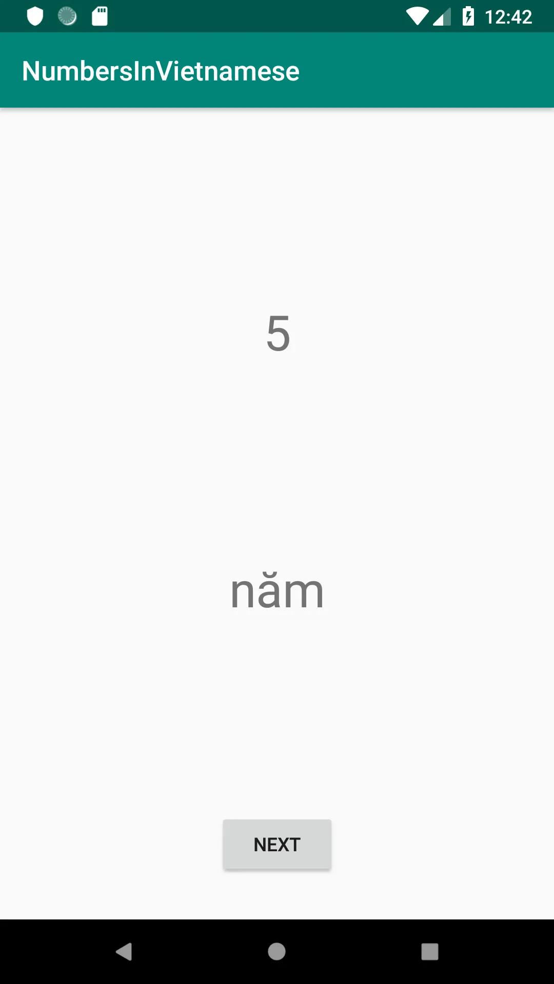 Numbers in Vietnamese | Indus Appstore | Screenshot