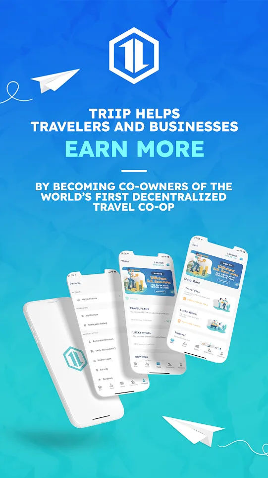 Triip - Earn to travel, travel | Indus Appstore | Screenshot