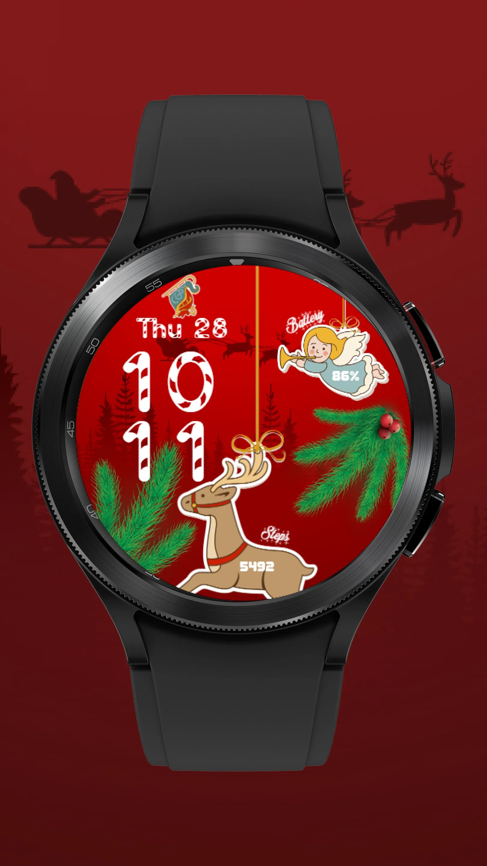 Winter Wonderland Watch Face | Indus Appstore | Screenshot