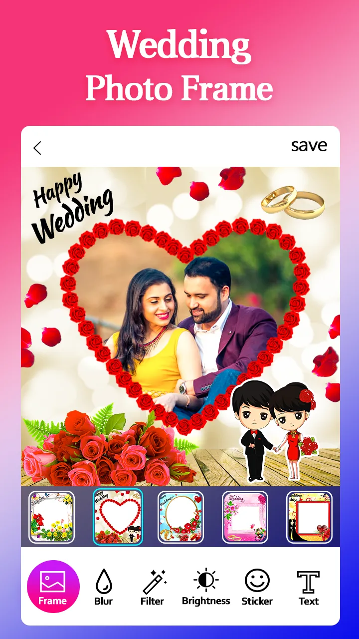 Wedding Photo Frame | Indus Appstore | Screenshot