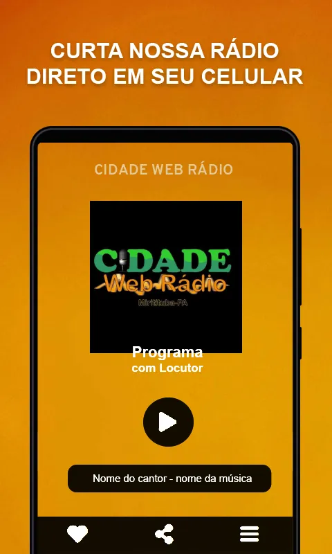 Cidade Web Rádio | Indus Appstore | Screenshot