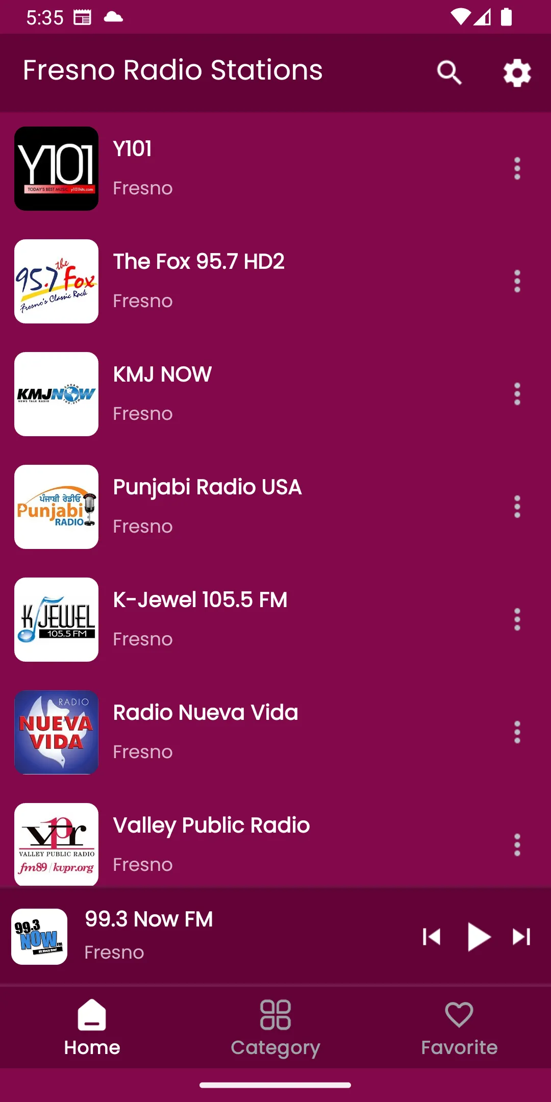 Fresno Radio Stations - USA | Indus Appstore | Screenshot