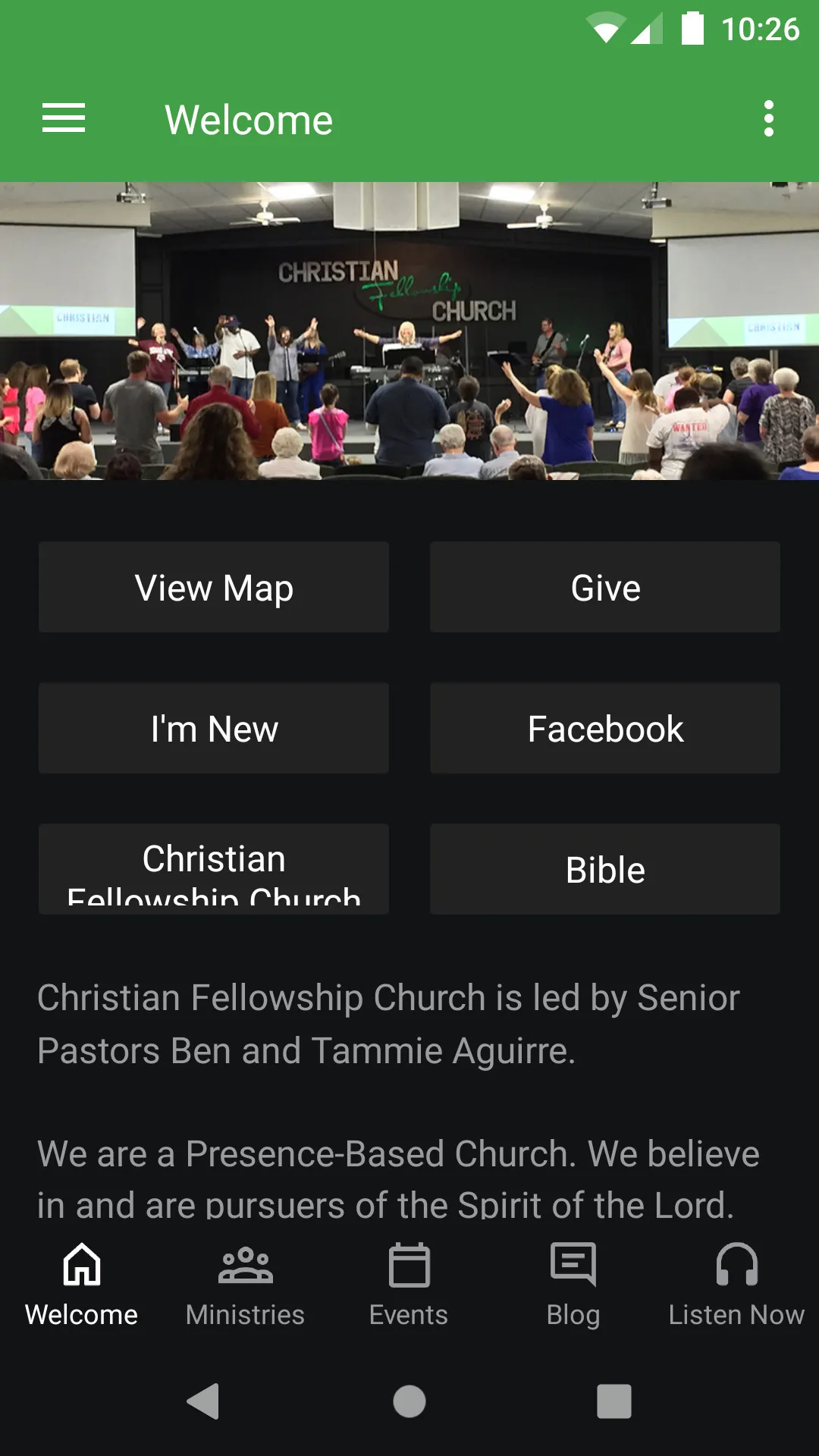 Christian Fellowship Church QC | Indus Appstore | Screenshot