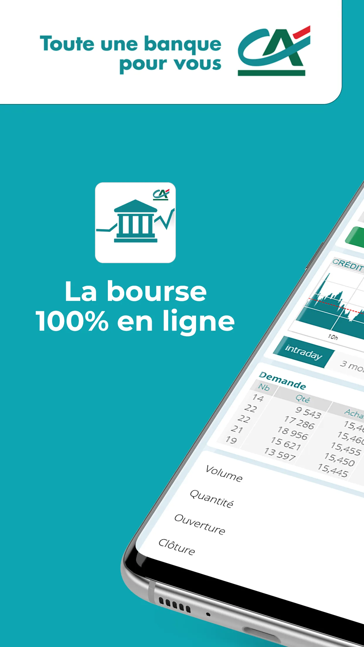 CA Bourse | Indus Appstore | Screenshot