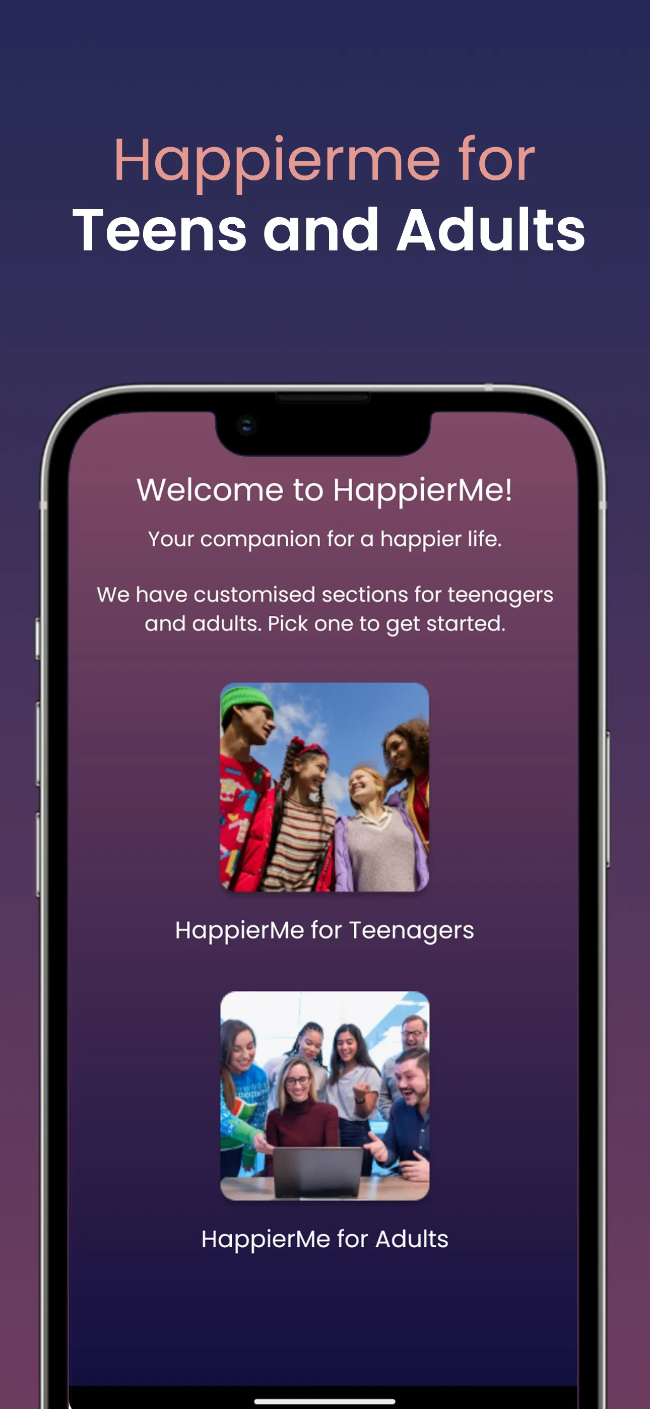 HappierMe: For Teens & Adults | Indus Appstore | Screenshot