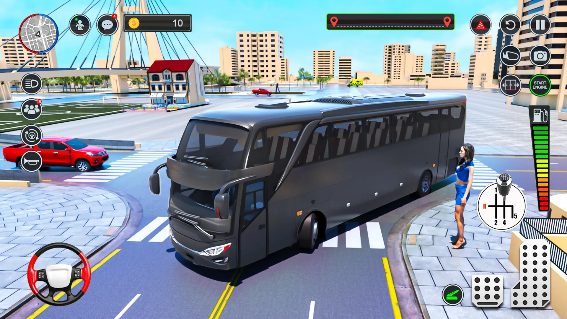 Modern Coach Bus Simulator 3D | Indus Appstore | Screenshot