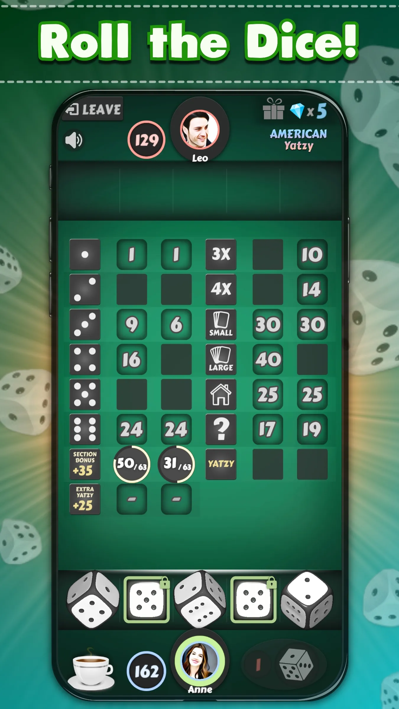 Yatzy - Offline Dice Games | Indus Appstore | Screenshot