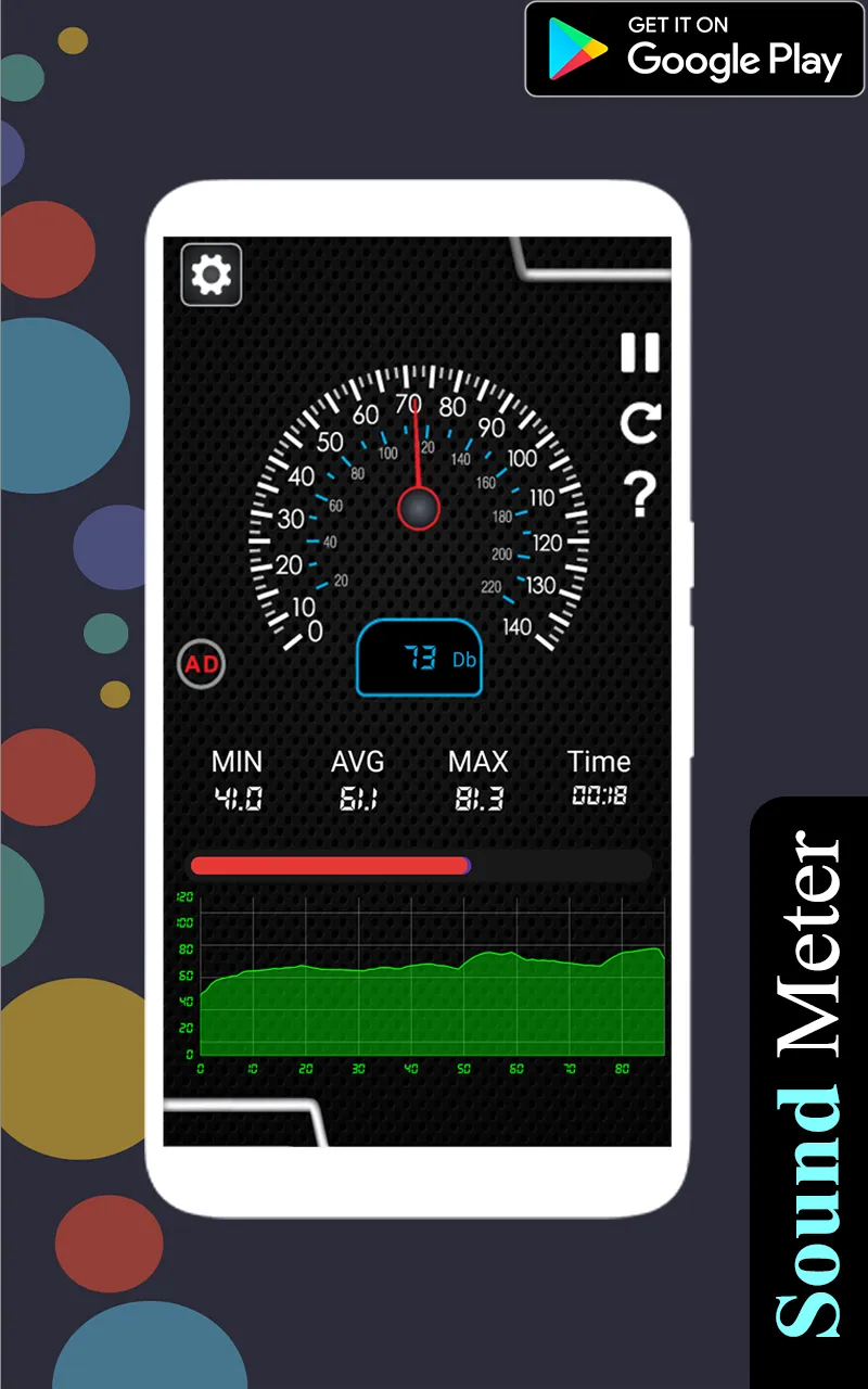 Sound Meter and Sound pressure | Indus Appstore | Screenshot