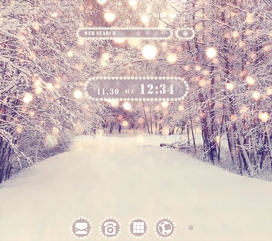 Winter Road Theme | Indus Appstore | Screenshot