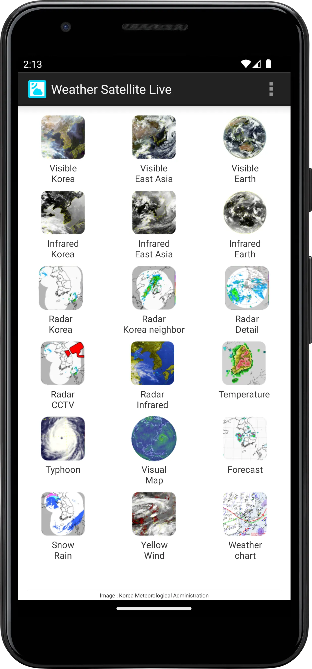 Weather Satellite Korea | Indus Appstore | Screenshot