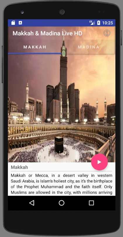 Makkah & Madina Live HD | Indus Appstore | Screenshot