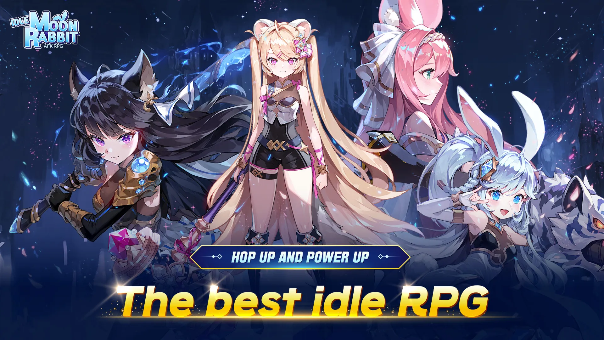 Idle Moon Rabbit: AFK RPG | Indus Appstore | Screenshot