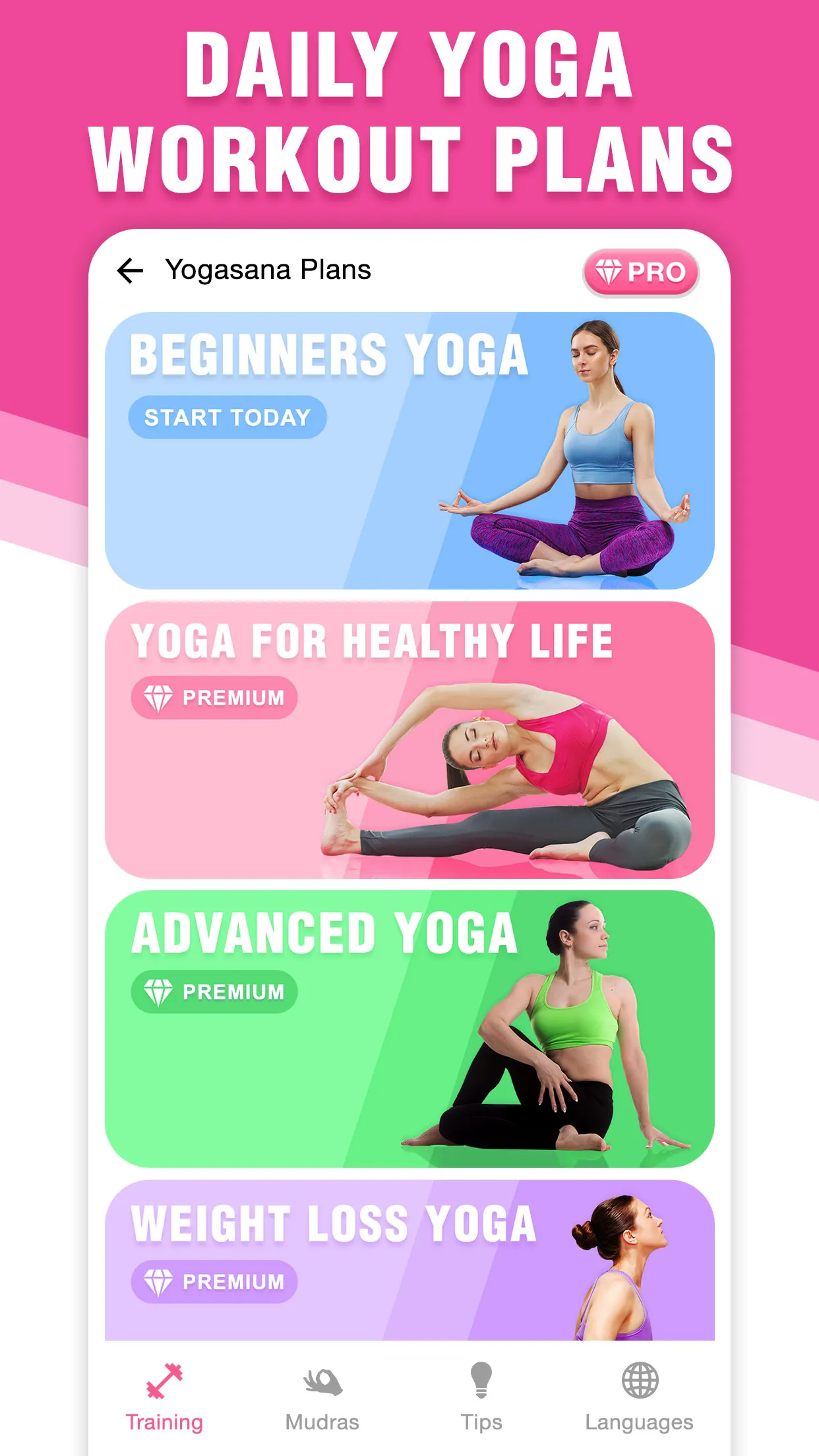 Yoga: Workout, Weight Loss app | Indus Appstore | Screenshot