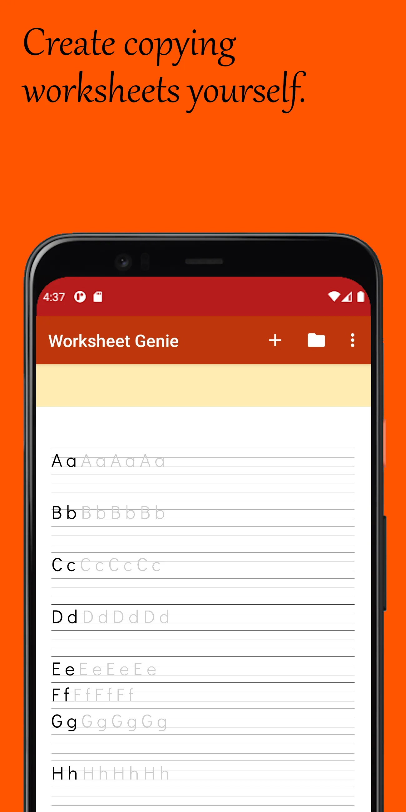 Worksheet Genie | Indus Appstore | Screenshot