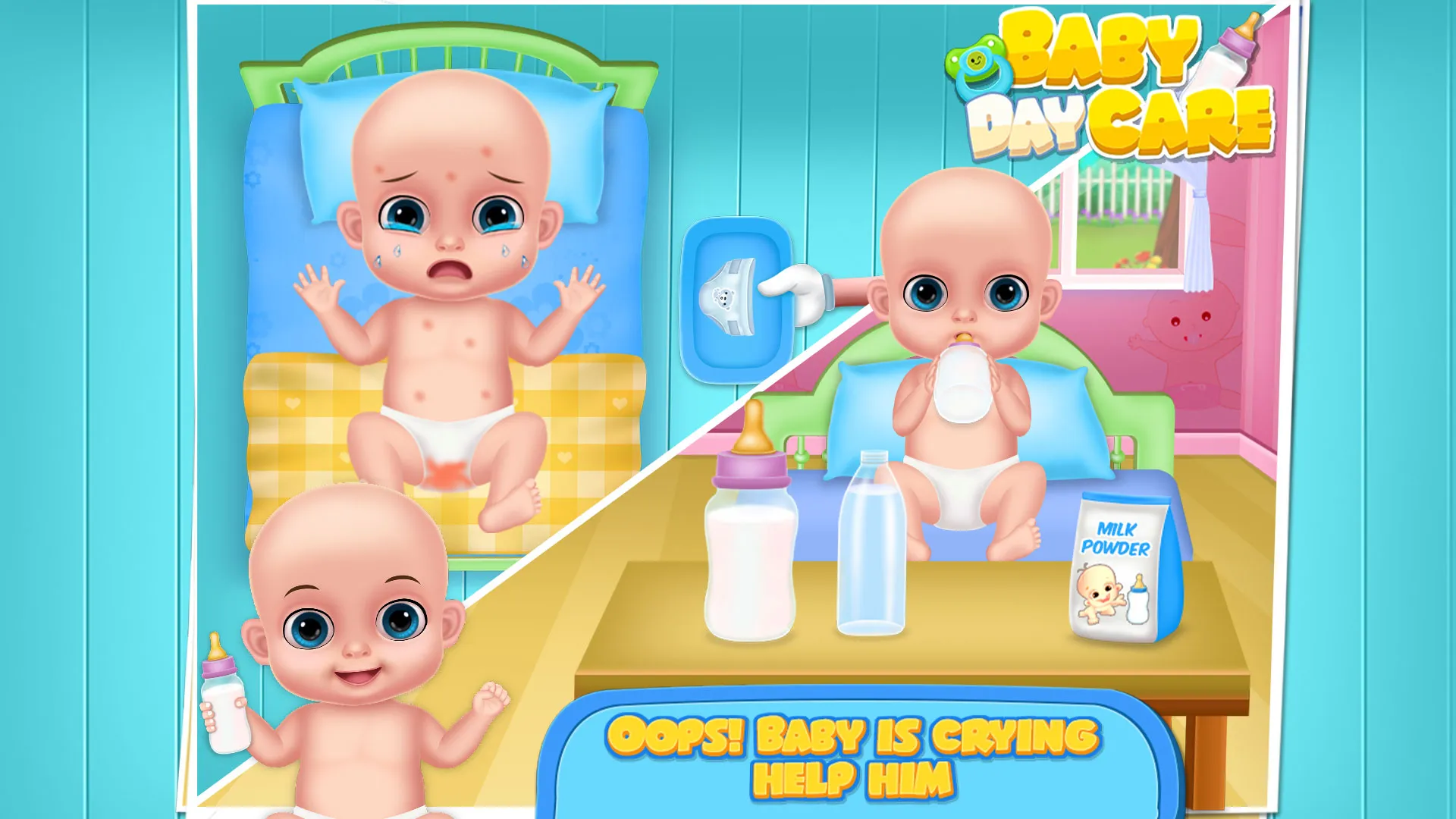 kids baby care & dress up game | Indus Appstore | Screenshot