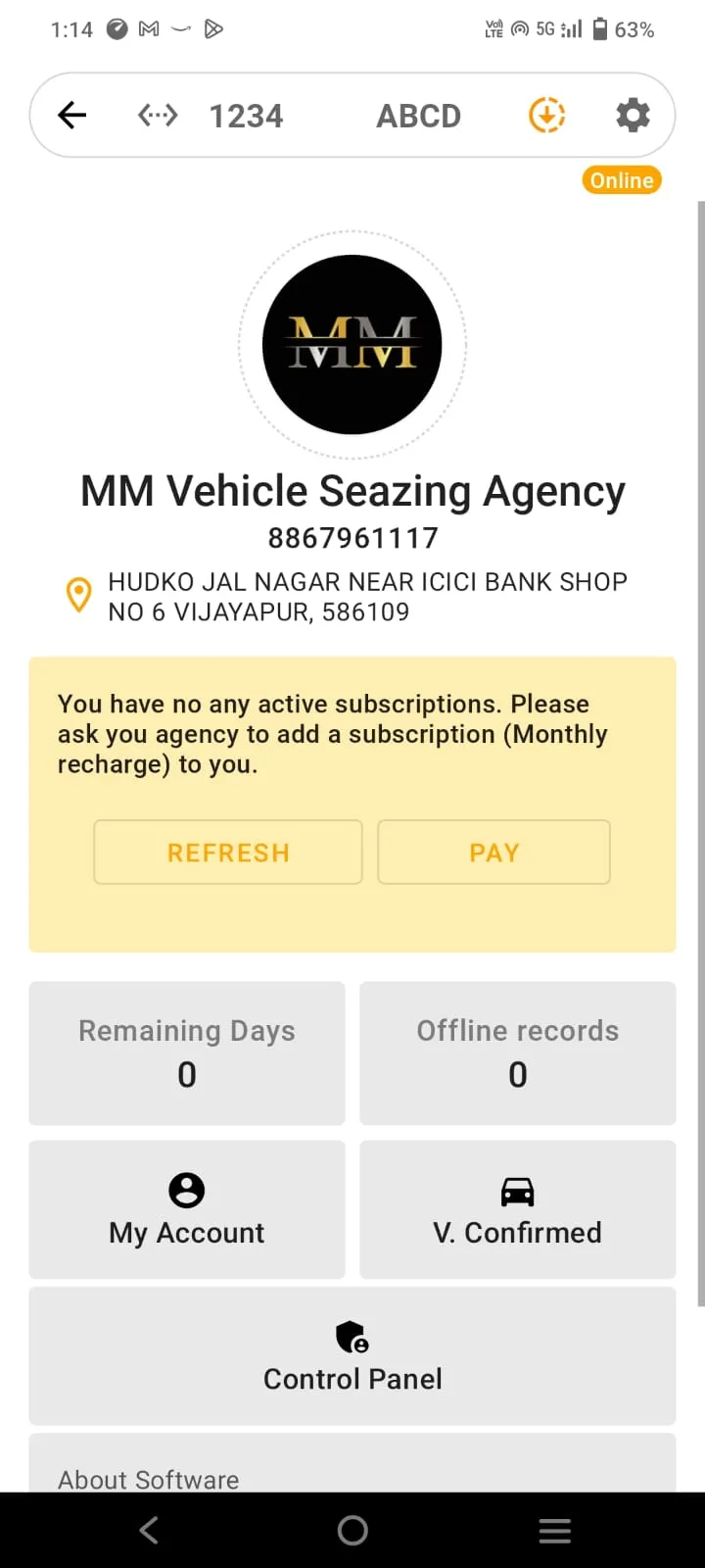 MM Vehicle Seazing Agency | Indus Appstore | Screenshot