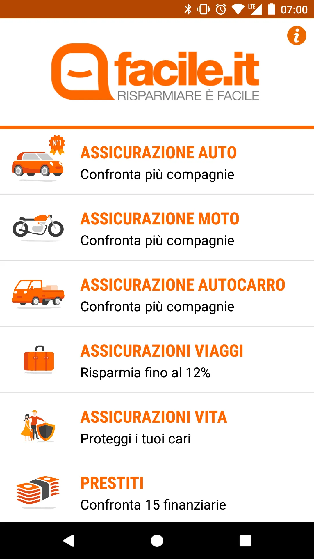 Facile.it - Assicurazioni Auto | Indus Appstore | Screenshot