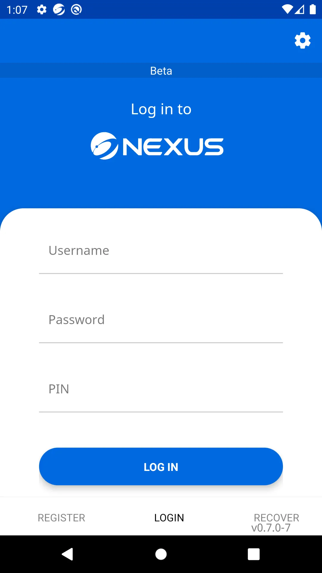 Nexus Blockchain Mobile Wallet | Indus Appstore | Screenshot