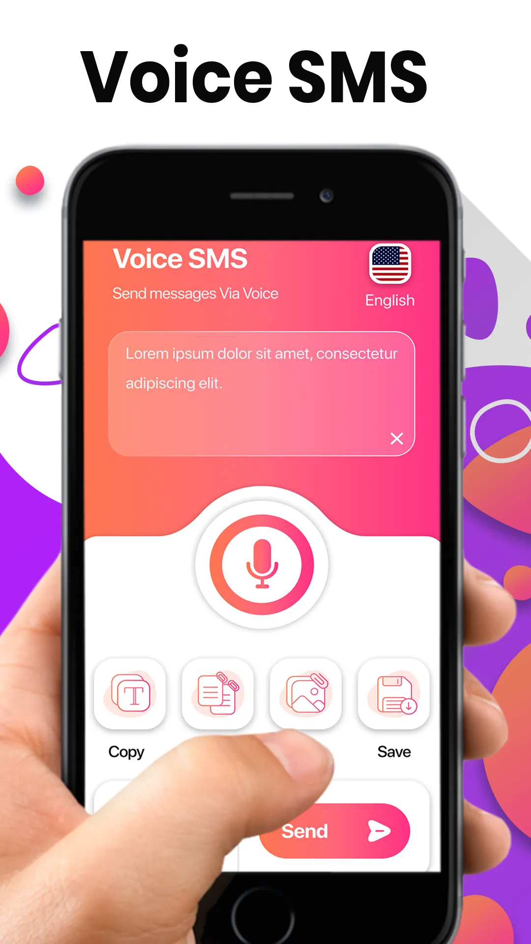 Voice SMS - Write SMS By Voice | Indus Appstore | Screenshot