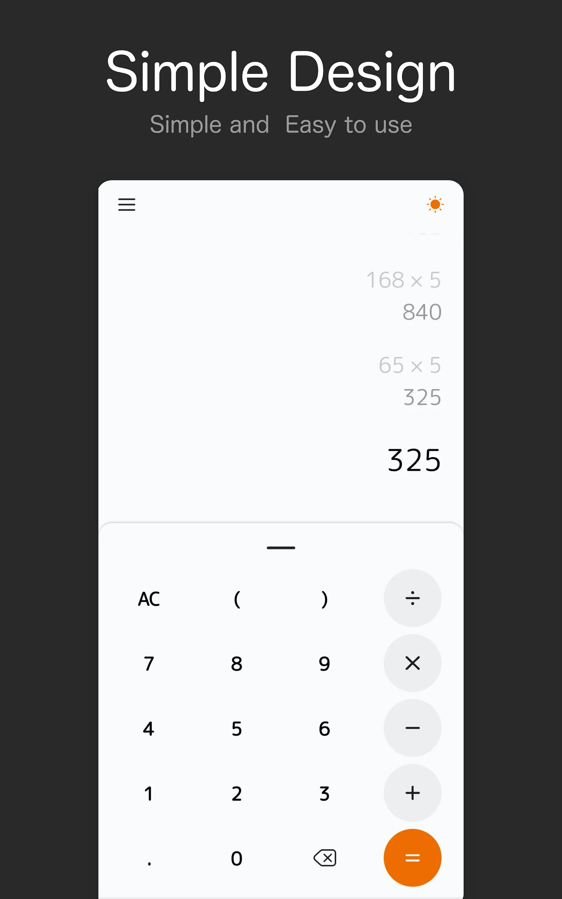 Simple Calculator・Simple & Bea | Indus Appstore | Screenshot