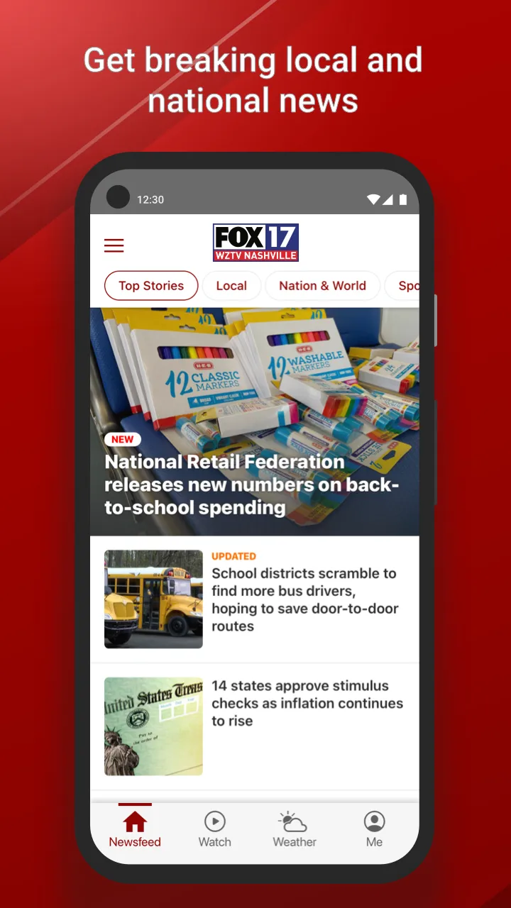 FOX 17 News | Indus Appstore | Screenshot