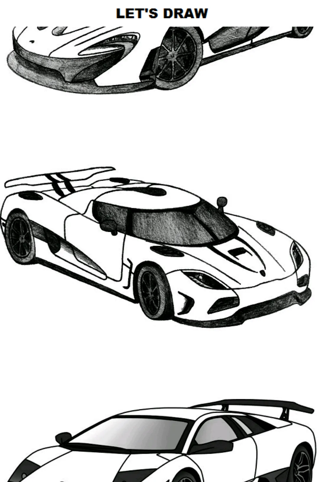 How to Draw Cars | Indus Appstore | Screenshot