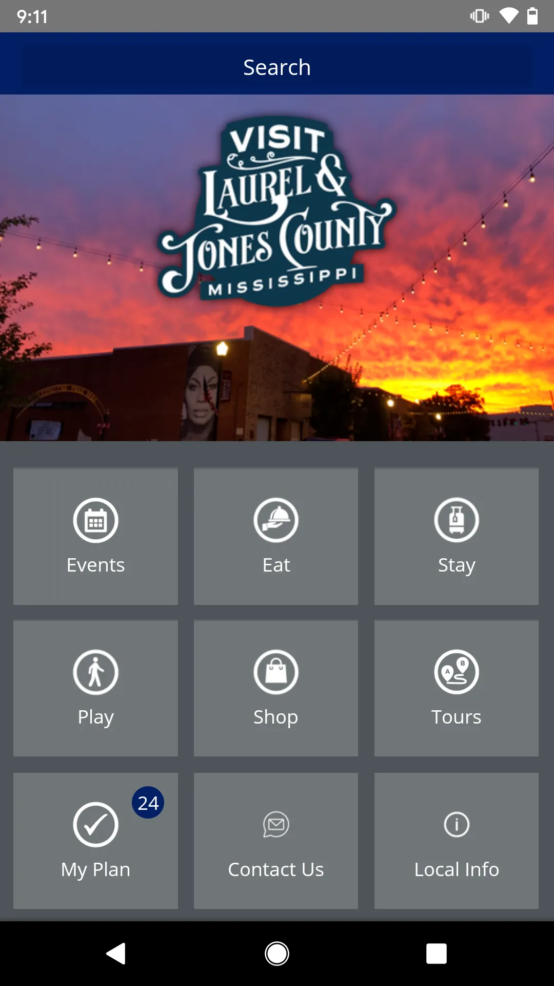 Visit Laurel & Jones County | Indus Appstore | Screenshot