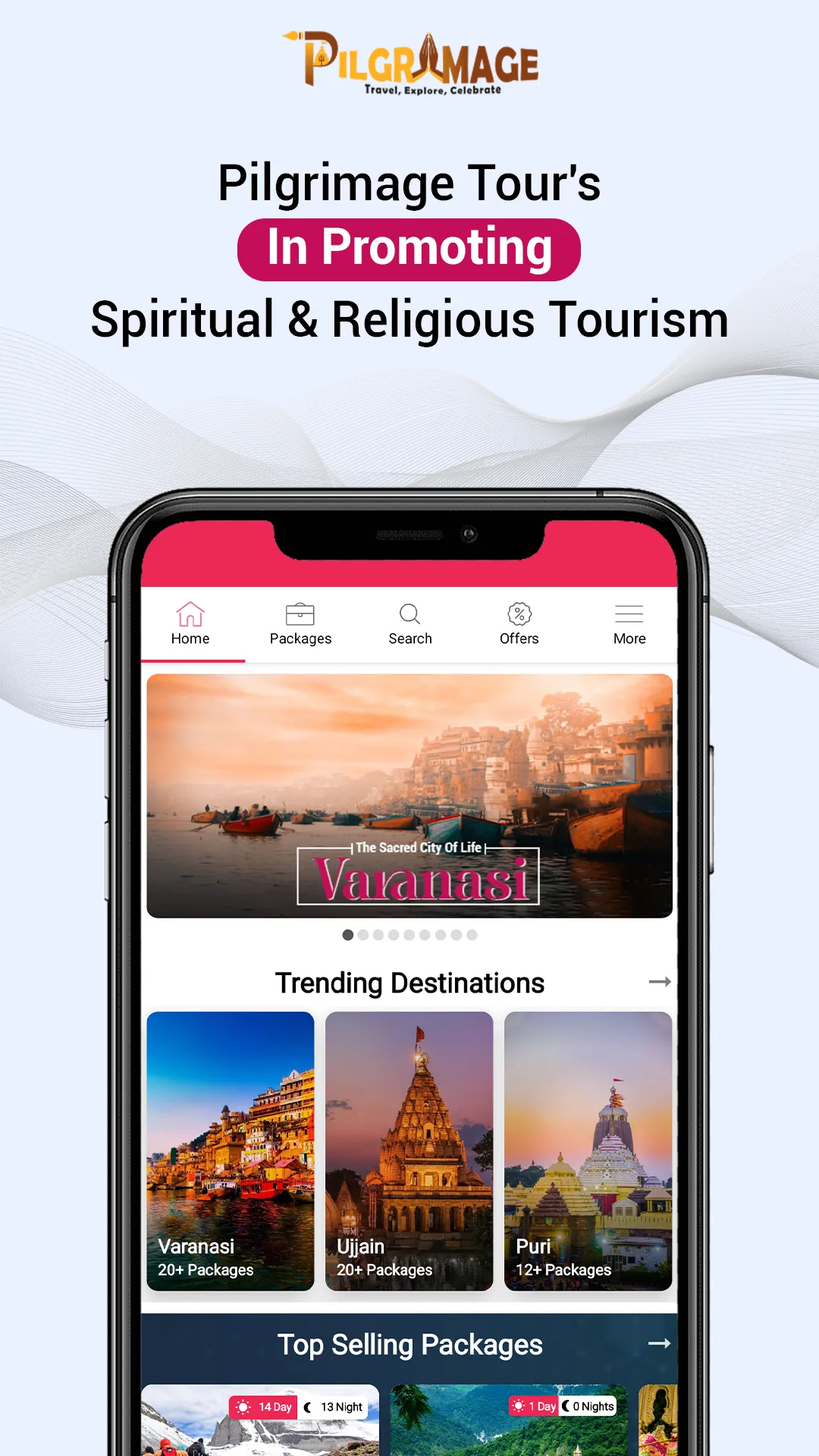 Pilgrimage Travel Booking App | Indus Appstore | Screenshot