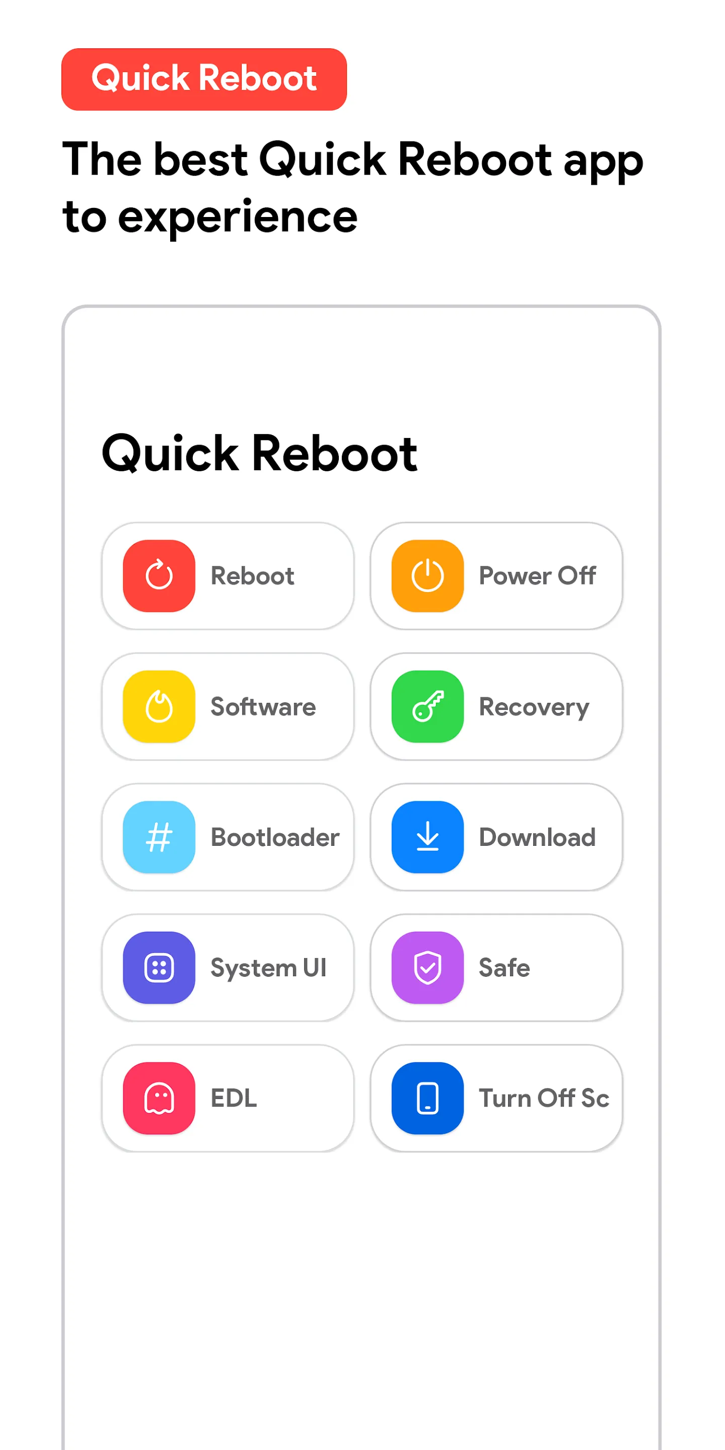 [ROOT] Quick Reboot | Indus Appstore | Screenshot