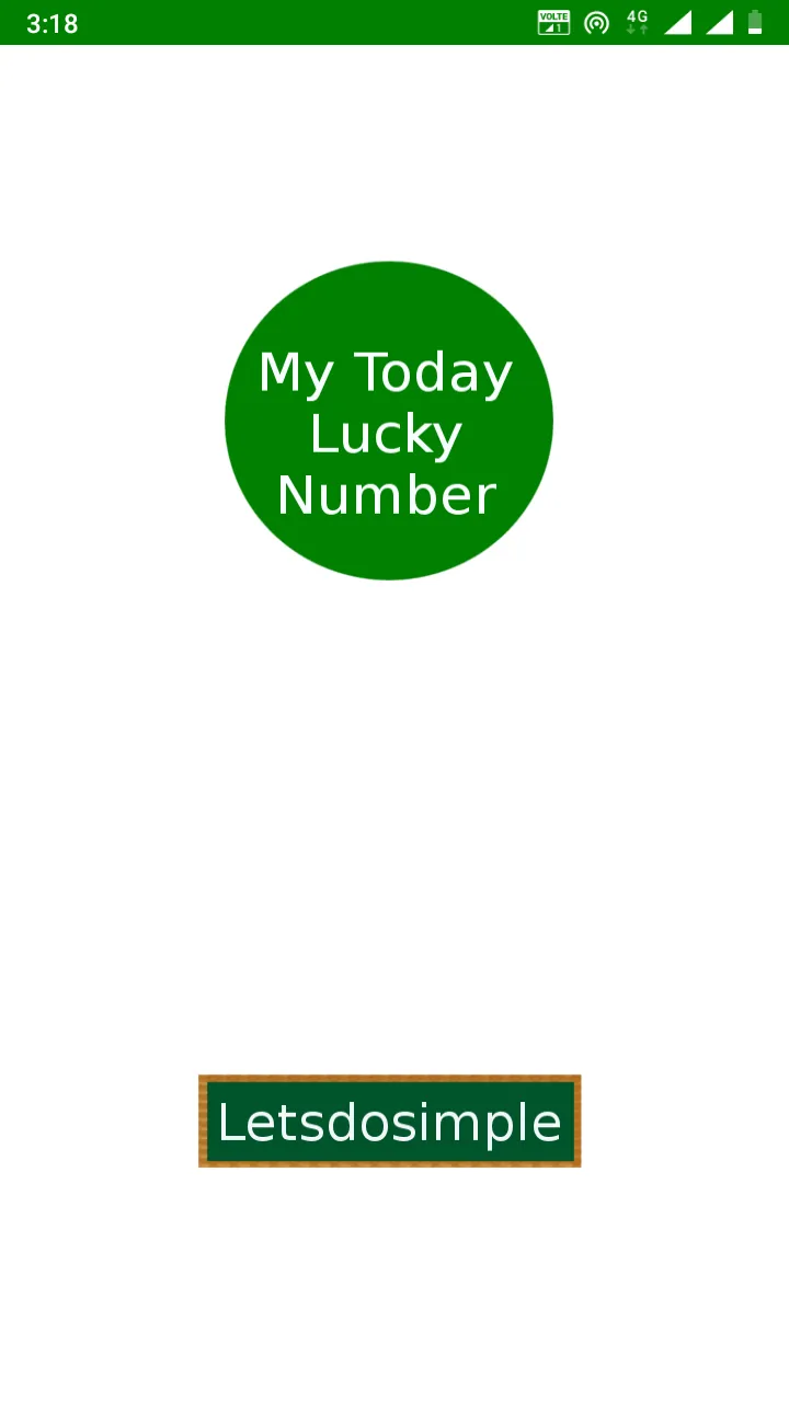 My Today Lucky Number | Indus Appstore | Screenshot