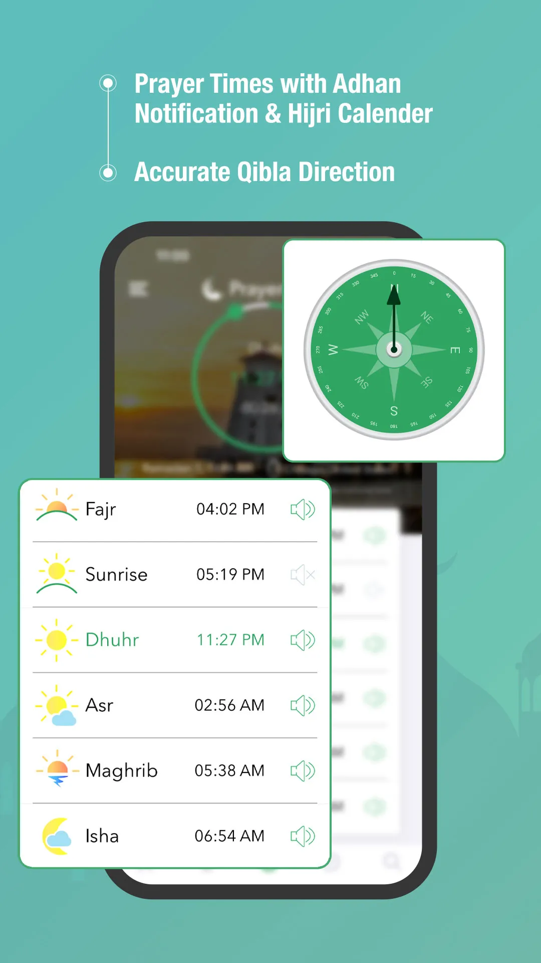 Muslim Directory: Adhan Times | Indus Appstore | Screenshot