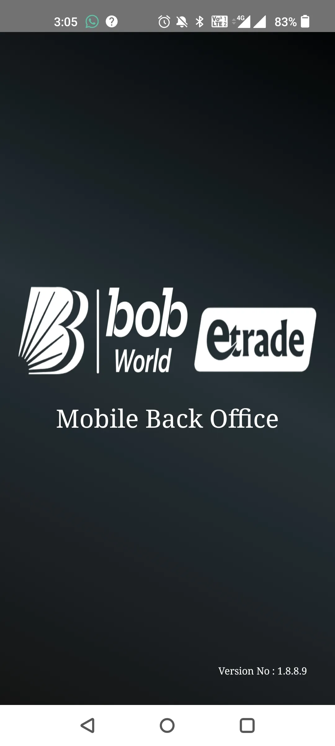 bob World etrade Back Office | Indus Appstore | Screenshot