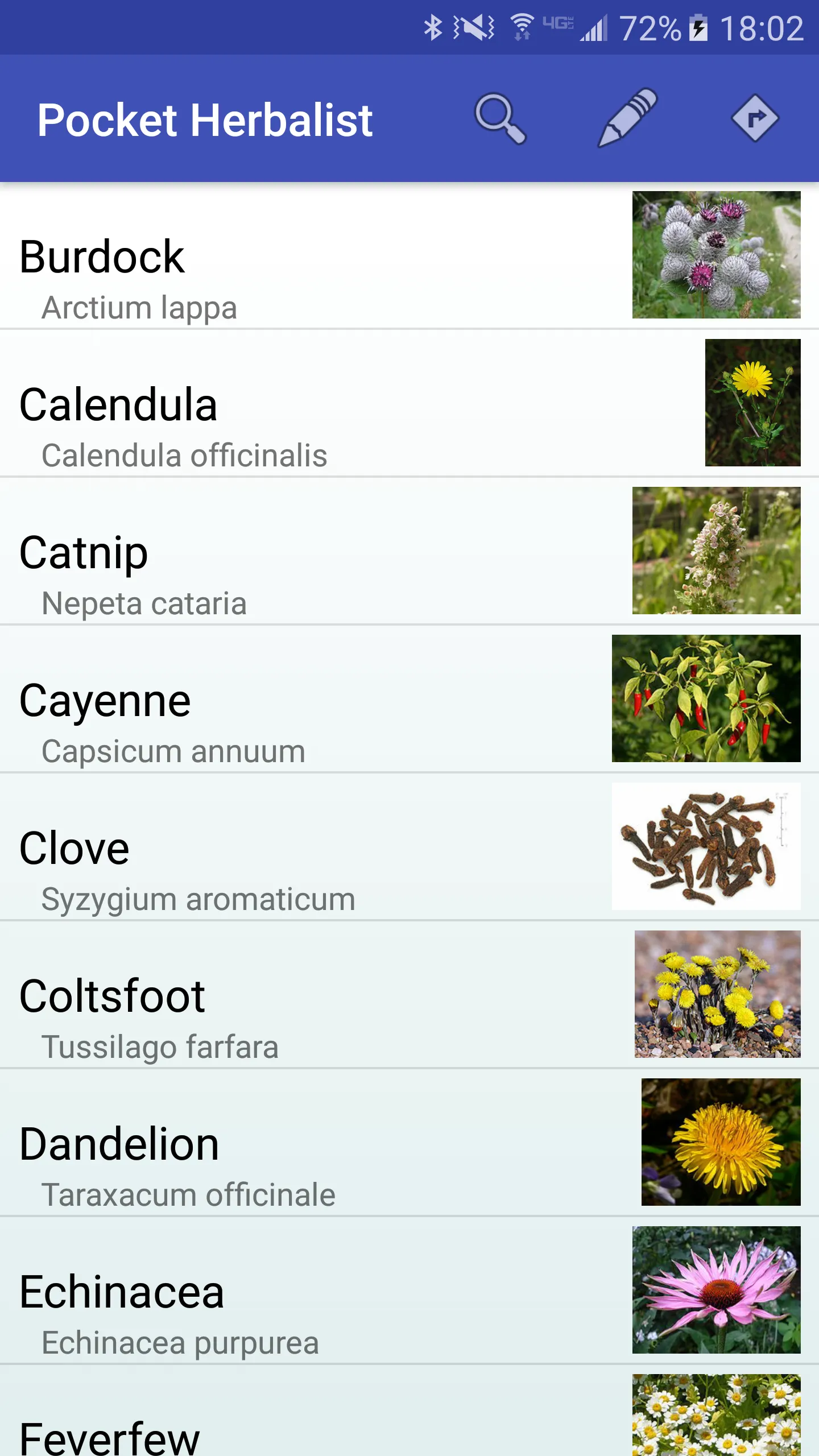 Pocket Herbalist | Indus Appstore | Screenshot