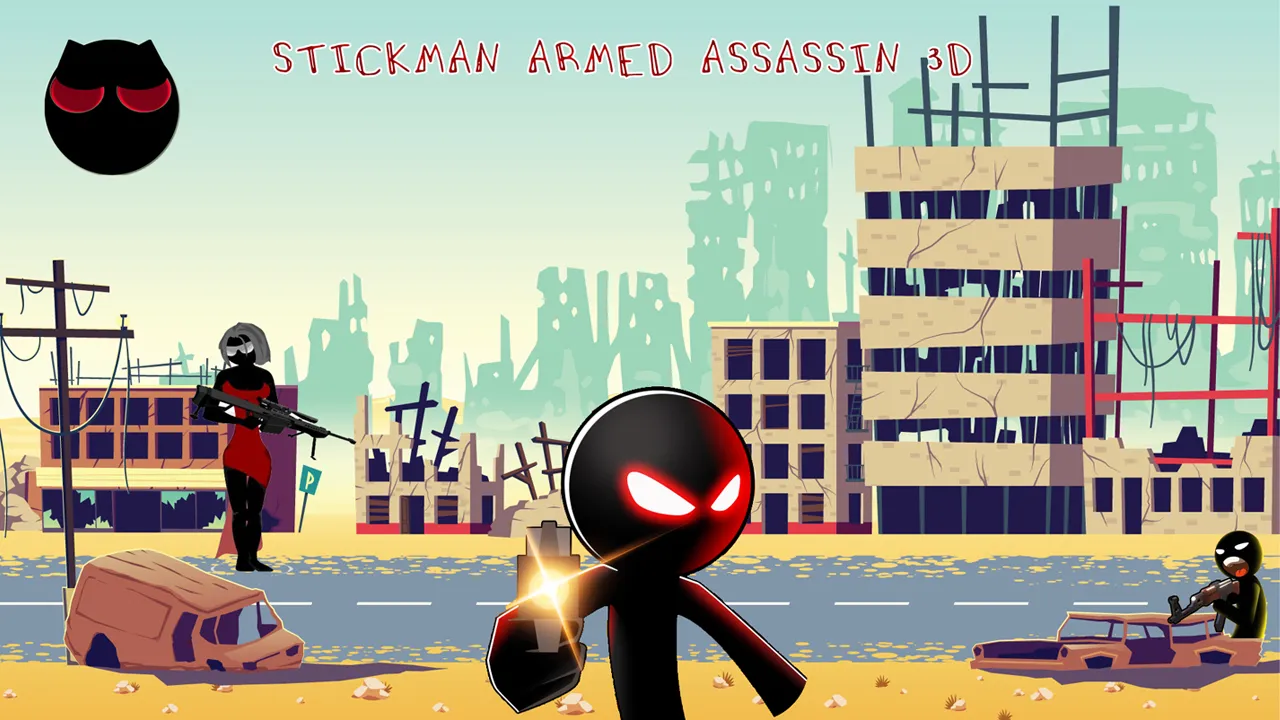 Stickman Armed Assassin 3D | Indus Appstore | Screenshot