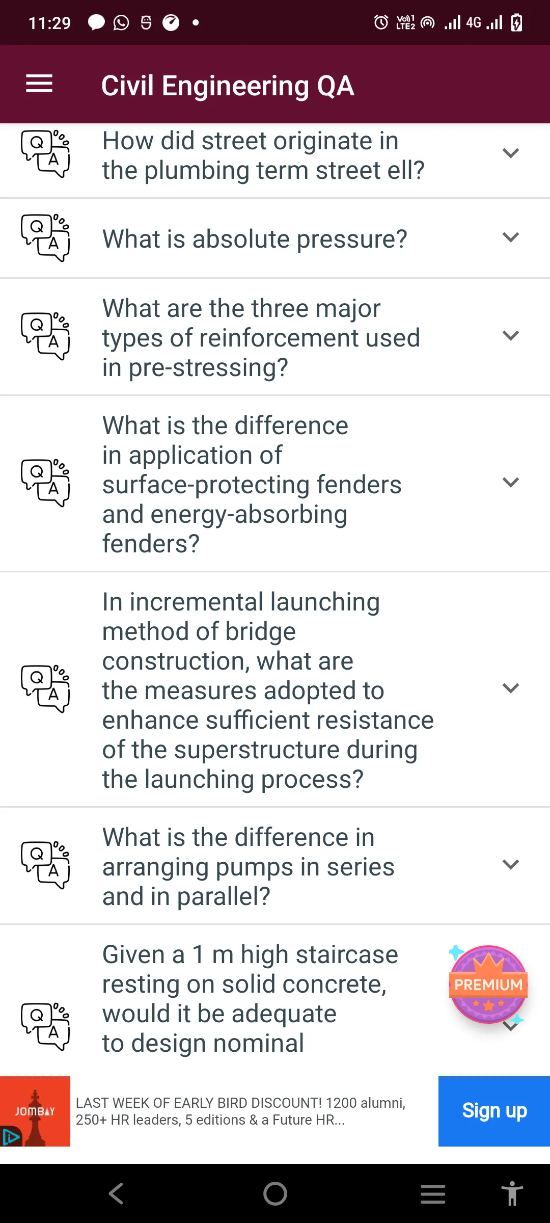 Civil Engineering Q&A | Indus Appstore | Screenshot