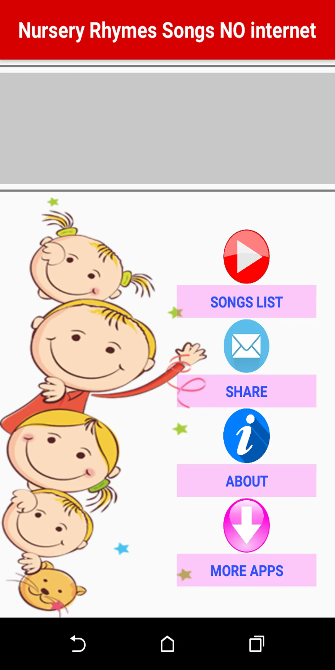 Nursery Rhymes Song NoInternet | Indus Appstore | Screenshot