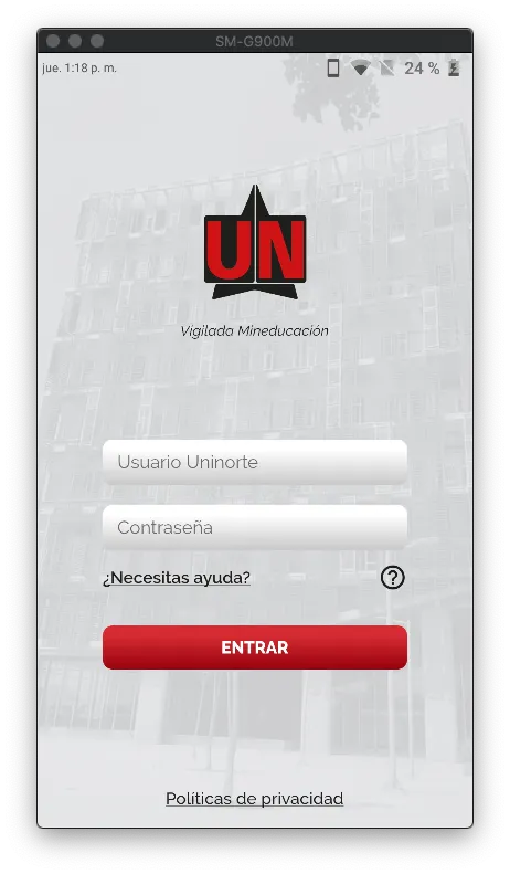 ID Uninorte | Indus Appstore | Screenshot