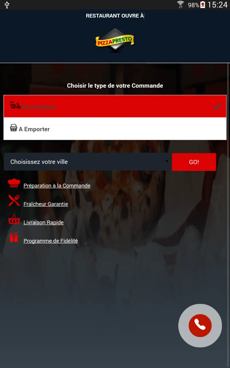 Pizza Presto Argentan | Indus Appstore | Screenshot