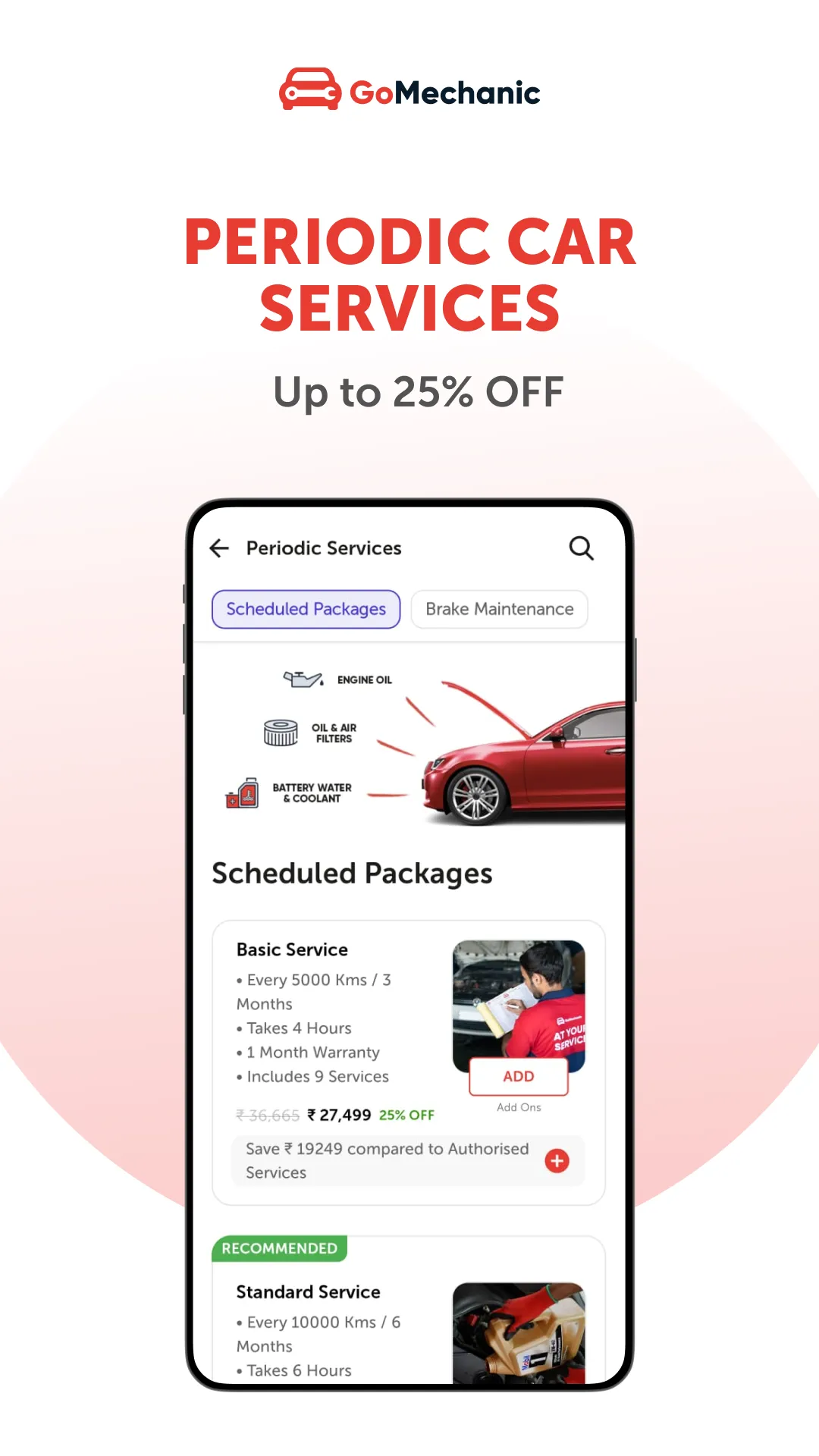 GoMechanic Car Services & More | Indus Appstore | Screenshot