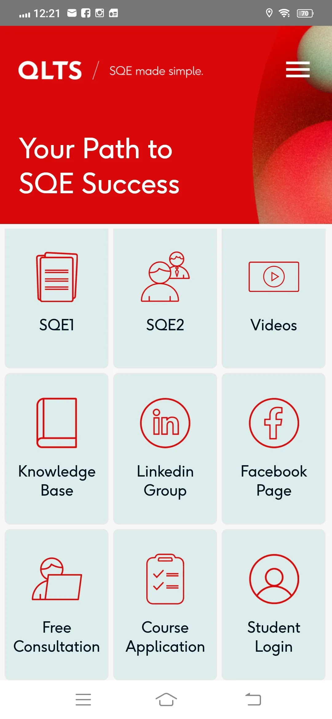 SQE Prep by QLTS | Indus Appstore | Screenshot